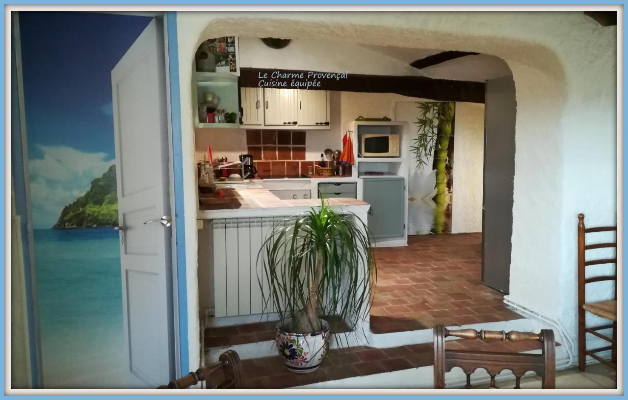 "Le Charme Provencal" - Studio 4 Couchages Classe 2 Etoiles - Axelle Loc'Appart Lorgues Bagian luar foto